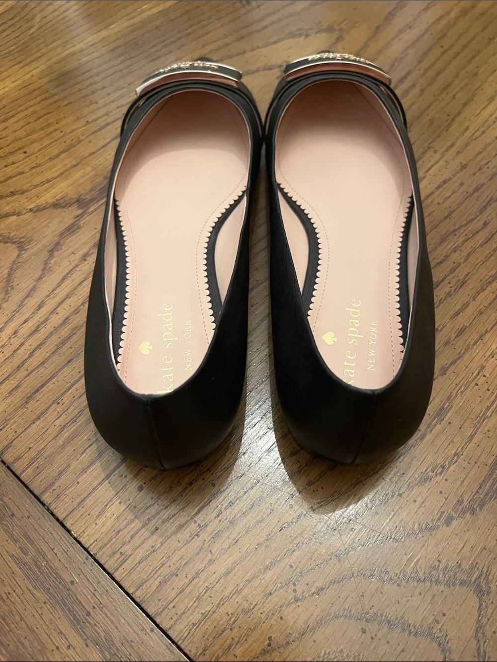 kate spade Black Deneuve Flats, size 9 - Picture 3 of 12